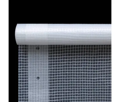 Brezenta Pārklājs, Smalki Austs, 260 G/M² 3X10 M, Balts Vidaxl
