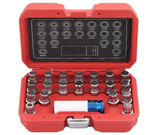 Galvučių Rinkinys Ratlankių Varžtams, 21 Vnt., Bmw Automob.