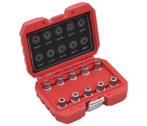 10-Osaline Ratta Lukustusmutrite Komplekt Bmw-Le