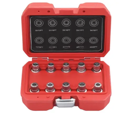 10-Osaline Ratta Lukustusmutrite Komplekt Bmw-Le