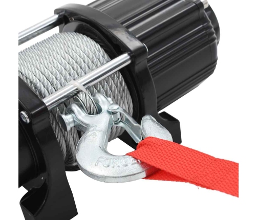 Elektriskā Vinča Ar Pulti, 12 V, 2040 Kg Vidaxl