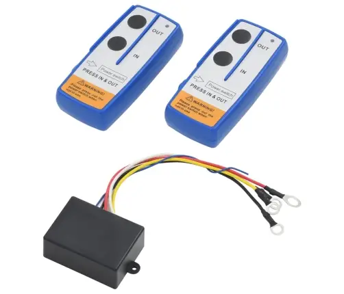 Bezvadu Tālvadības Pultis Vinčai, 2 Gab., Ar Uztvērēju Vidaxl