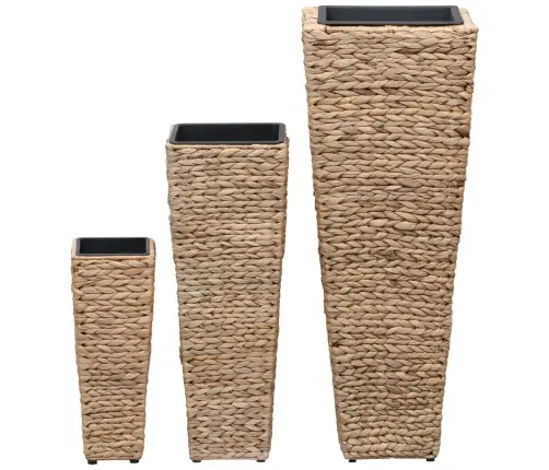 Aukšti Loveliai, 3Vnt., Rudos Spalvos, Vandens Hiacintas