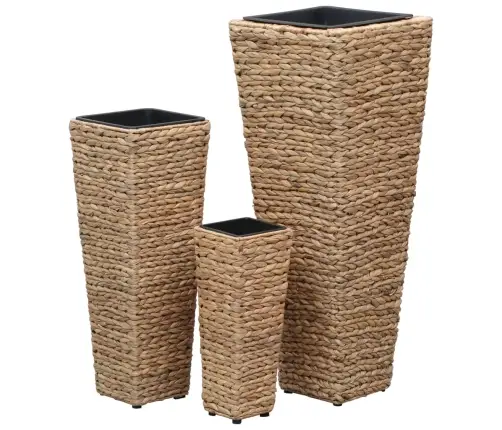 Aukšti Loveliai, 3Vnt., Rudos Spalvos, Vandens Hiacintas