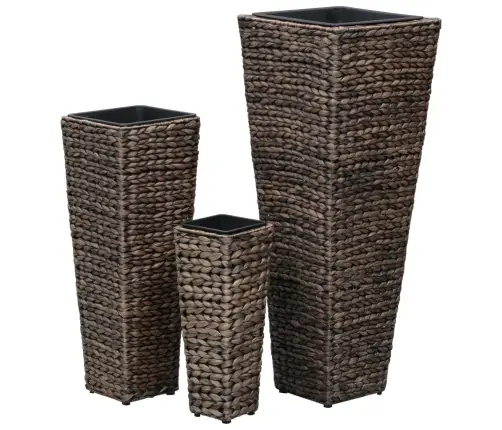 Taimekastid, 3 Tk, Vesihüatsint, Tumepruun