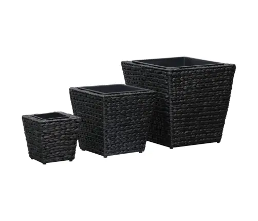 Aukšti Loveliai, 3Vnt., Juodos Spalvos, Vandens Hiacintas