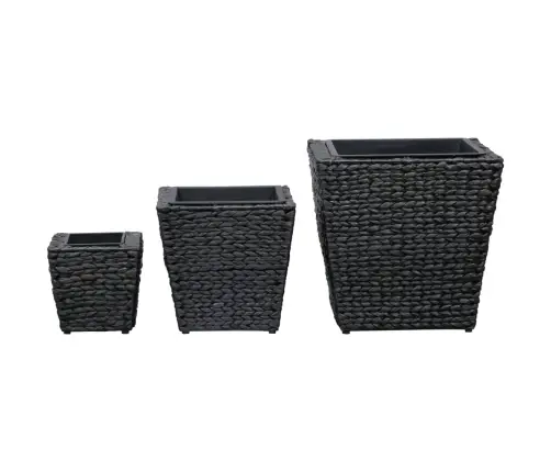 Aukšti Loveliai, 3Vnt., Juodos Spalvos, Vandens Hiacintas