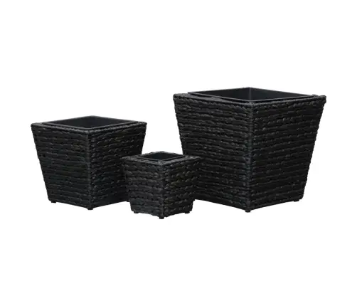 Aukšti Loveliai, 3Vnt., Juodos Spalvos, Vandens Hiacintas