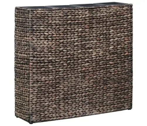 Augstā Puķu Kaste, 4 Podi, Brūna Ūdens Hiacinte Vidaxl