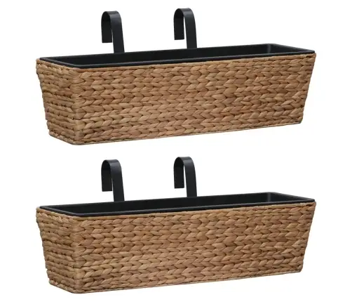 Puķu Kastes, 2 Gab., Ūdens Hiacinte  Vidaxl