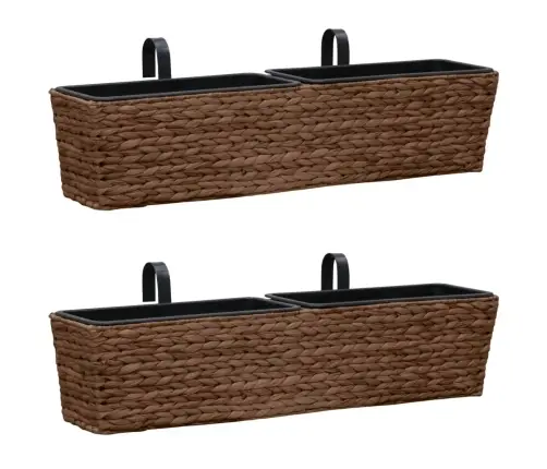 Taimekastid, 2 Tk, Vesihüatsint, Pruun