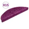 Trepimatid 15 Tk 56 X 17 X 3 Cm Violetsed Poolringikujulised