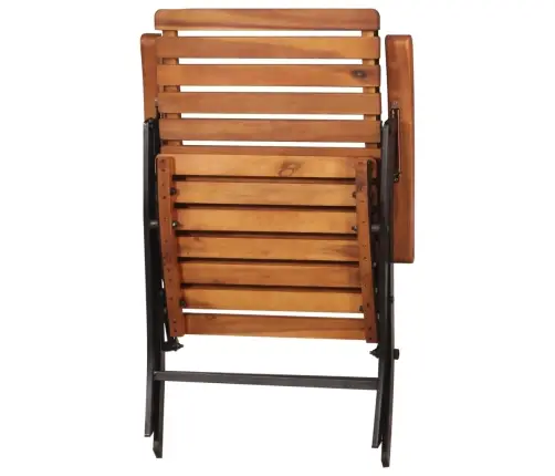 Atgāžami Dārza Krēsli, 2 Gab., Akācijas Masīvkoks Vidaxl