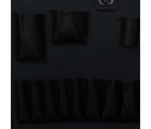 Instrumentu Koferis, 46X33X16 Cm, Melns, Alumīnijs Vidaxl