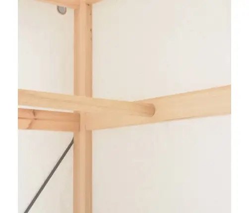 Skapis, 79X40X170 Cm, Balts Audums Vidaxl