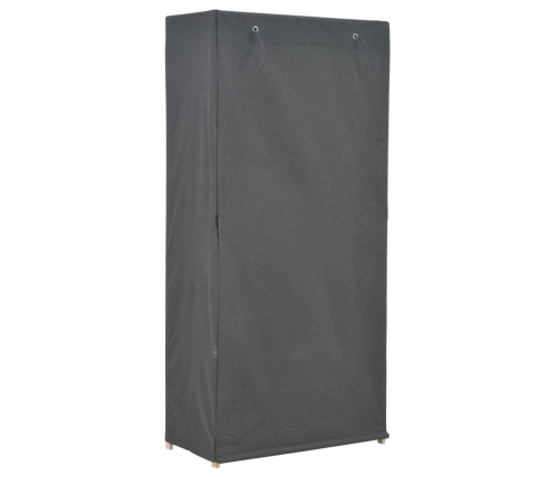 Skapis, 79X40X170 Cm, Pelēks Audums Vidaxl