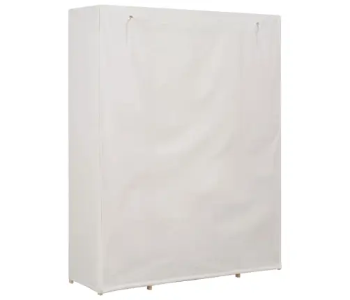 Skapis, 135X40X170 Cm, Balts Audums Vidaxl