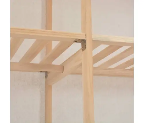 Skapis, 200X40X170 Cm, Balts Audums Vidaxl Skapis, 200X40X170 Cm, Balts Audums Vidaxl