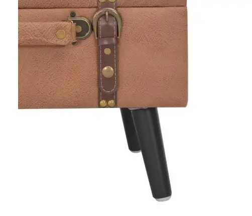 Panipaigaga Pink, 40 cm Pruun, Kunstnahk