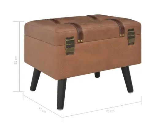 Panipaigaga Pink, 40 cm Pruun, Kunstnahk