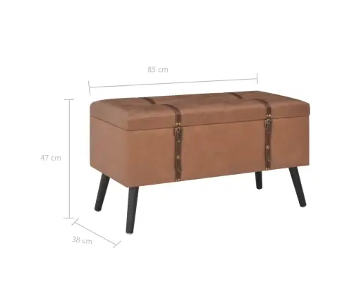 Panipaigaga Pingid 3 Tk, Pruun, Kunstnahk