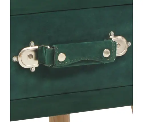 Naktsskapītis, 40X35X40 Cm, Zaļš Samts Vidaxl Naktsskapītis, 40X35X40 Cm, Zaļš Samts Vidaxl