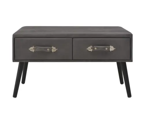 Kohvilaud, Hall, 80 X 40 X 46 cm Kunstnahk