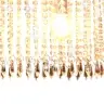 Laelamp Kristallhelmestega, Hõbedane, 104 cm E14
