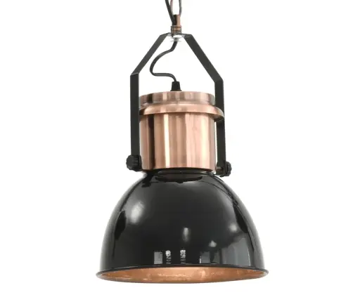 Griestu Lampas, 2 Gab., Apaļas, E27, Melnas Vidaxl