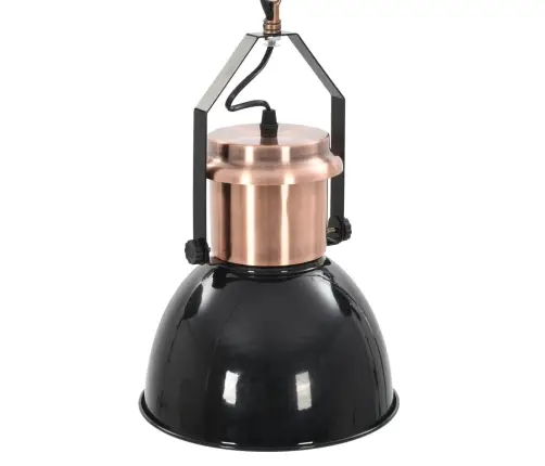 Griestu Lampas, 2 Gab., Apaļas, E27, Melnas Vidaxl