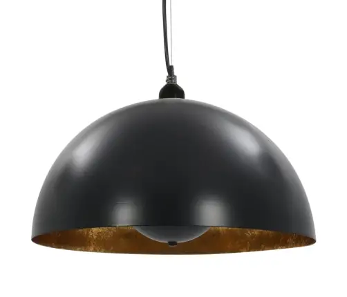 Laelambid 2 Tk Must Ja Kuldne, Poolkerakujulised 40 Cm E27