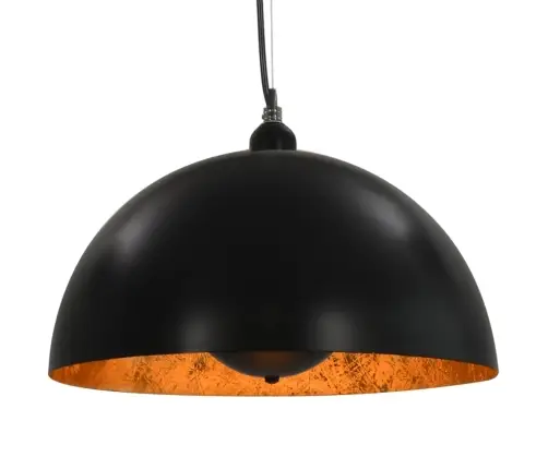 Laelambid 2 Tk Must Ja Kuldne, Poolkerakujulised 40 Cm E27