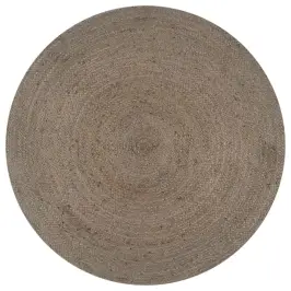 Käsitsi Valmistatud Džuutvaip, Ümmargune, 120 cm Hall
