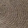 Käsitsi Valmistatud Džuutvaip, Ümmargune, 150 cm Hall
