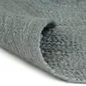Paklājs, 120 Cm, Roku Darbs, Apaļš, Džuta, Olīvu Zaļš Vidaxl