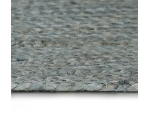 Paklājs, 120 Cm, Roku Darbs, Apaļš, Džuta, Olīvu Zaļš Vidaxl