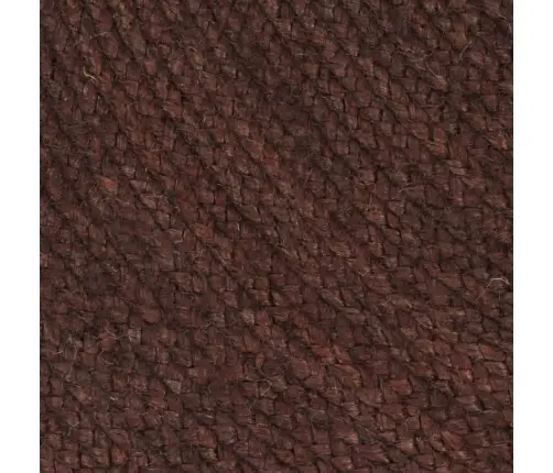 Paklājs, 90 Cm, Roku Darbs, Apaļš, Džuta, Brūns Vidaxl
