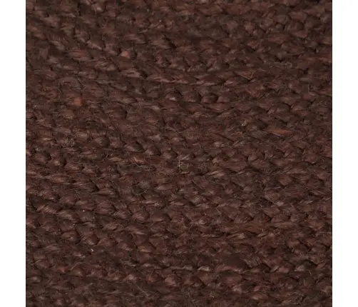 Paklājs, 150 Cm, Roku Darbs, Apaļš, Džuta, Brūns Vidaxl