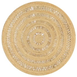 Pīts Paklājs, 150 Cm, Džuta, Roku Darbs Vidaxl