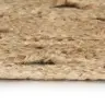 Pīts Paklājs, 120 Cm, Džuta, Roku Darbs Vidaxl