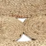 Käsitsi Valmistatud Vaip, Punutud Džuut, 90 Cm Käsitsi Valmistatud Vaip, Punutud Džuut, 90 Cm