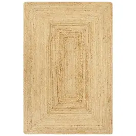 Paklājs, Roku Darbs, Džuta, Dabīga Krāsa, 80X160 Cm Vidaxl