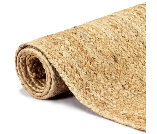 Paklājs, Roku Darbs, Džuta, Dabīga Krāsa, 120X180 Cm Vidaxl