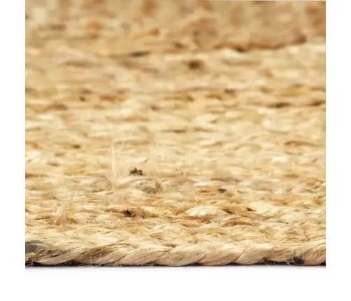Paklājs, Roku Darbs, Džuta, Dabīga Krāsa, 120X180 Cm Vidaxl