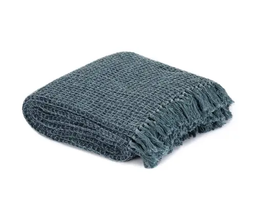 Pleds, 160X210 Cm, Tumši Zils Vidaxl