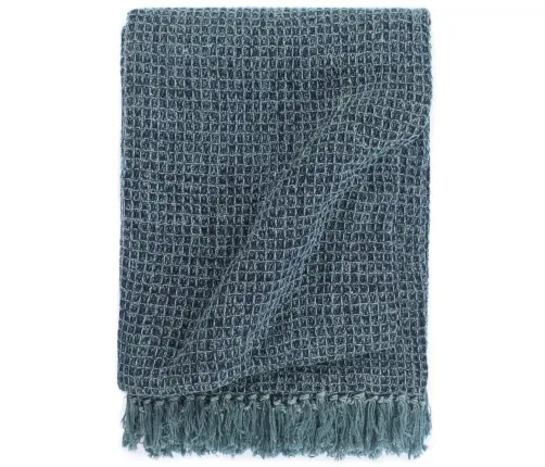 Pleds, 220X250 Cm, Tumši Zils Vidaxl