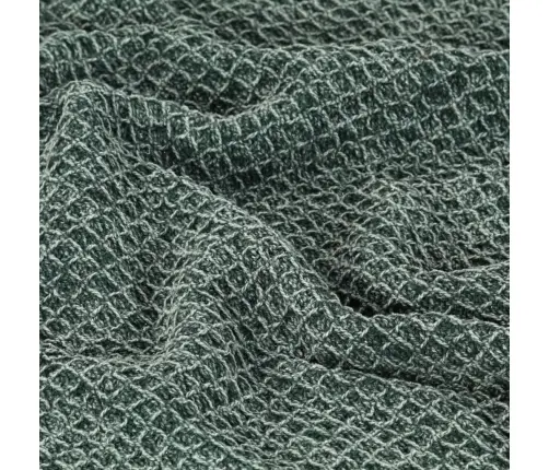 Pledas, Tamsiai Žalios Spalvos, 160X210cm Medvilnė