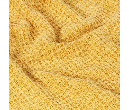 Pleds, 160X210 Cm, Sinepju Dzeltens  Vidaxl