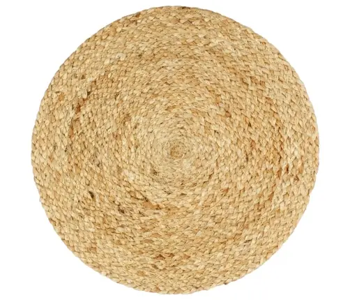 Galda Paliktņi, 6 Gab., 38 Cm, Apaļi, Dabīgas Krāsas Džuta Vidaxl