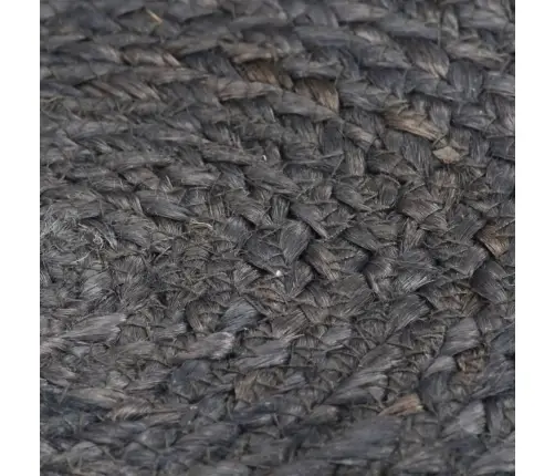 Galda Paliktņi, 4 Gab., 38 Cm, Apaļi, Tumši Pelēka Džuta Vidaxl